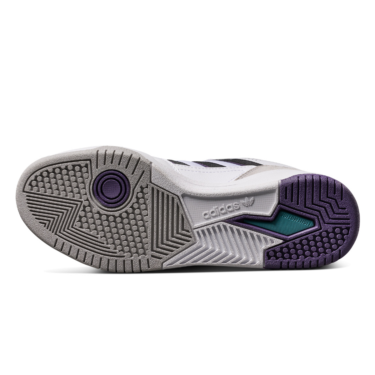 Adidas Tekkira Cup Shoes - White / Core Black / Aurora Plum