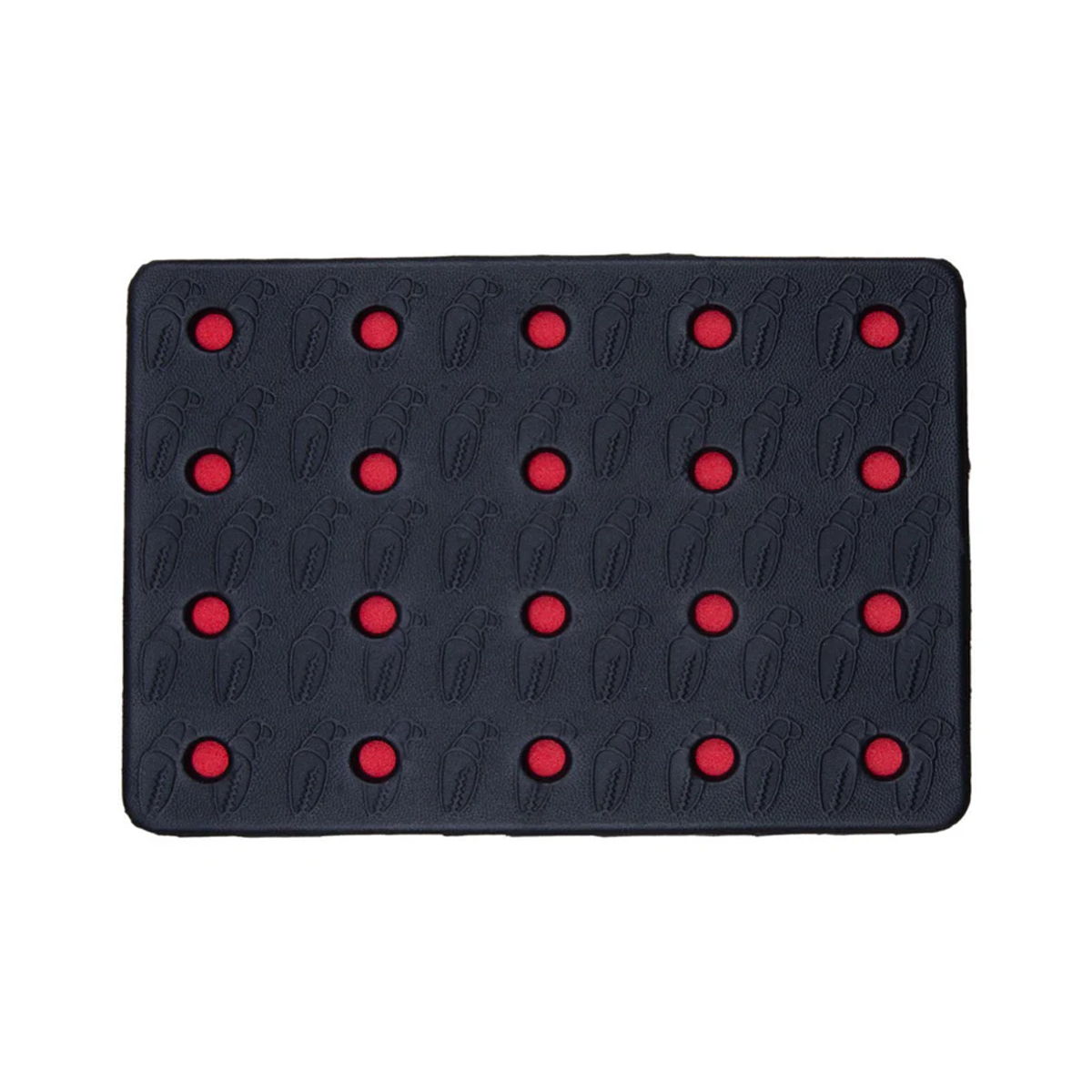 Crab Grab Holey Sheet Traction Pad - Black / Red