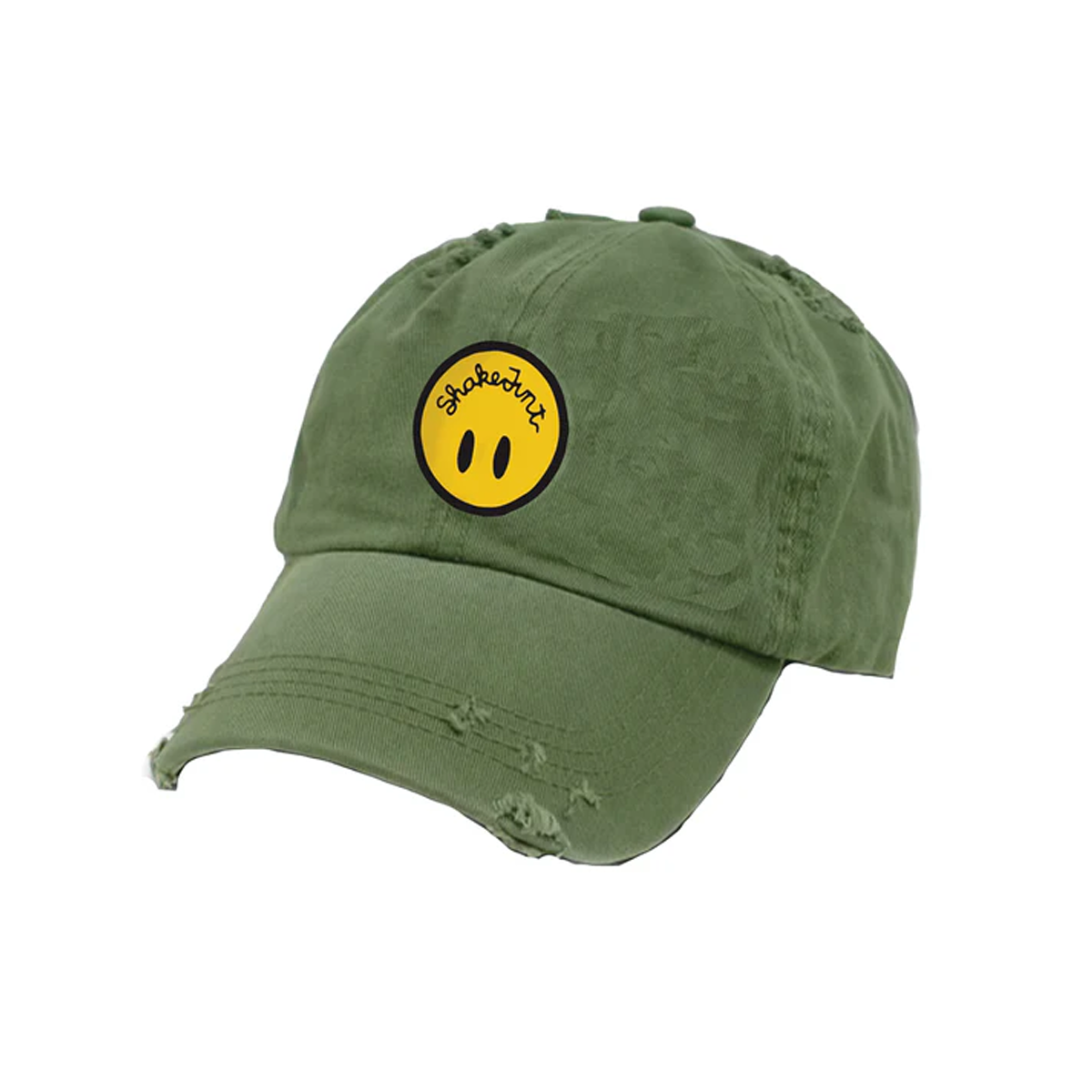 Shake Junt Unhappy Olive Dad Hat - Olive