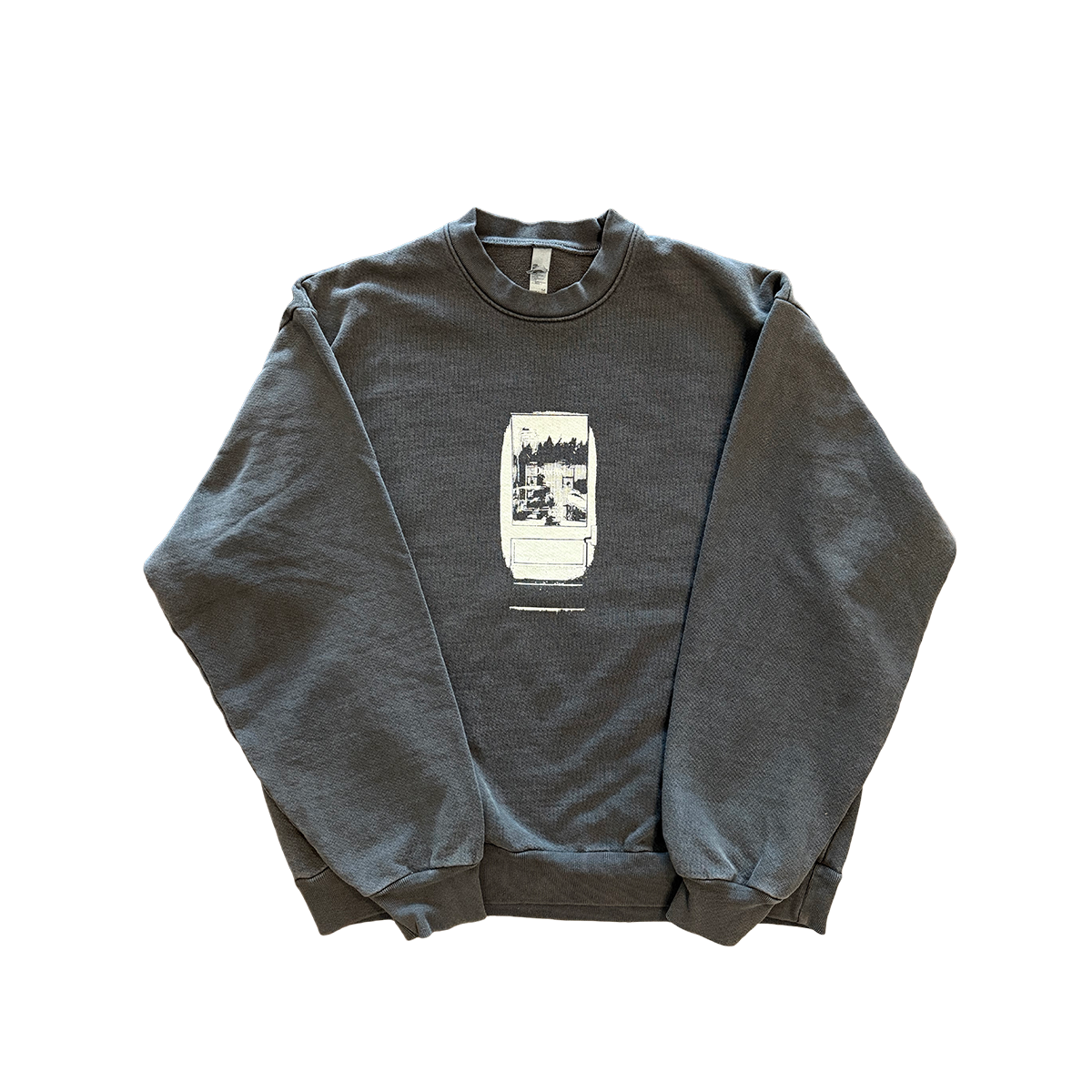 Directive Back Door Crewneck Sweater - Vintage Black