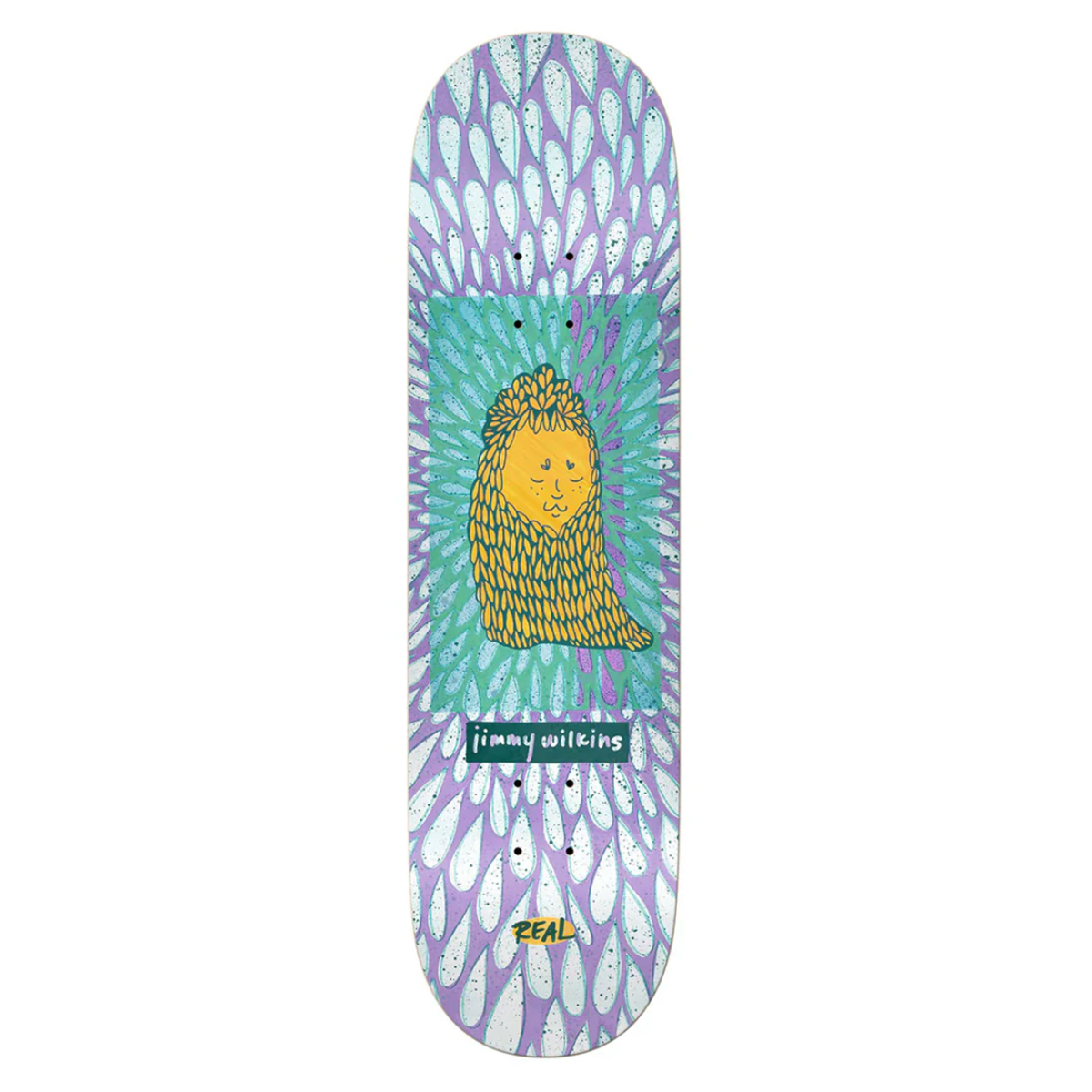 Real Jimmy Wilkins Echos Skate Deck - 8.5