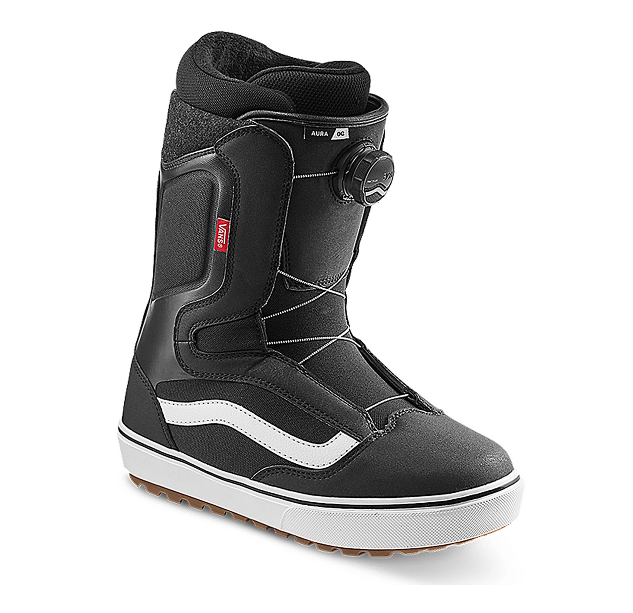 Vans 2026 Aura OG Snowboard Boots - Black / White